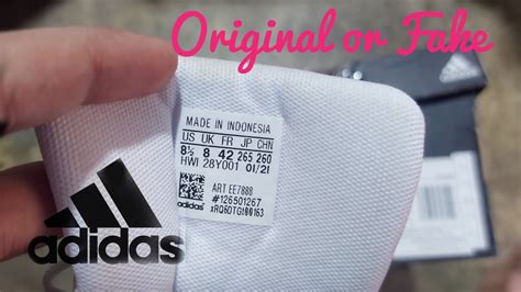 how to check if adidas is original